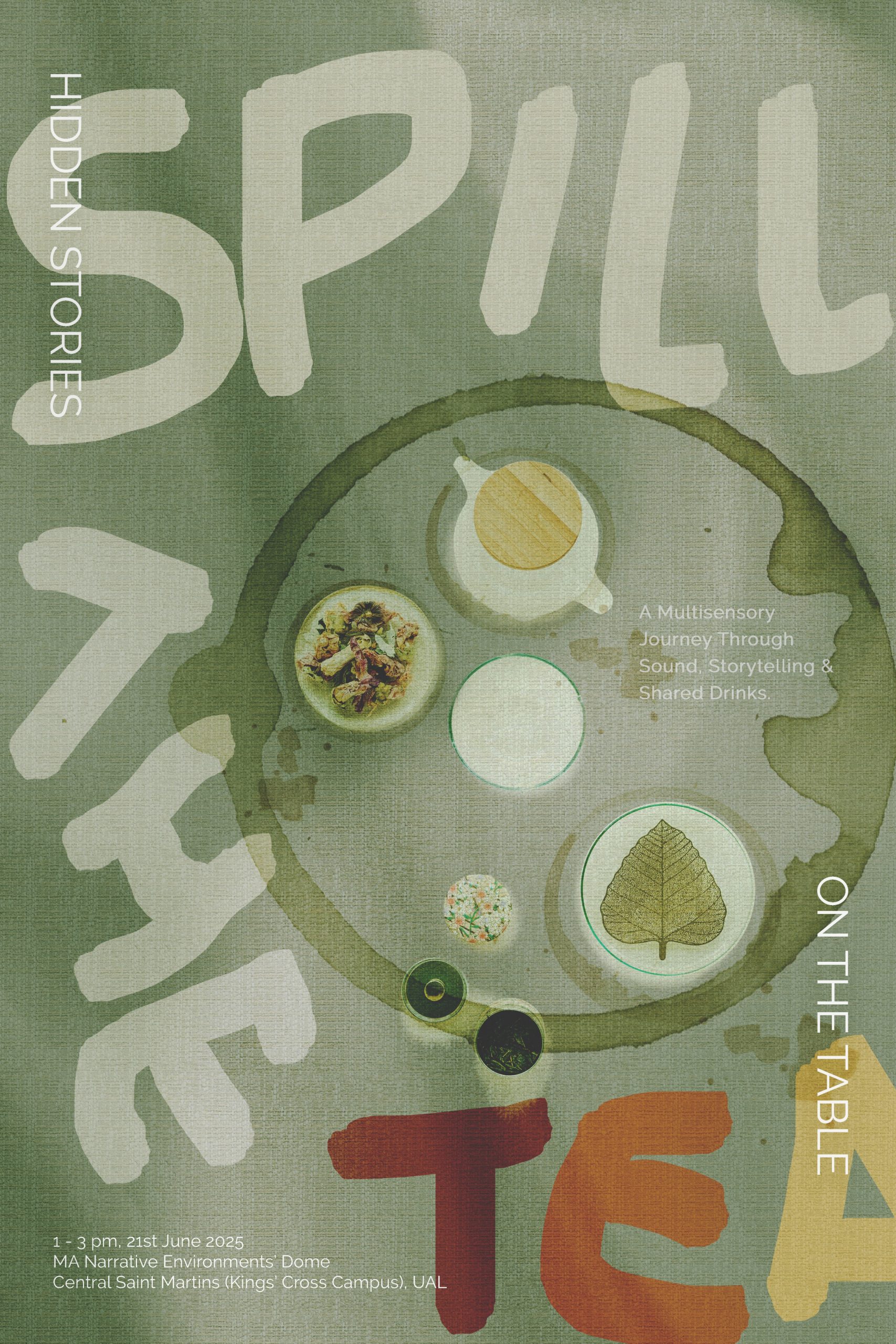 Spill the Tea poster / key visual